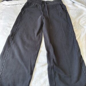lululemon athletica Black Track Pants Relaxed Fit